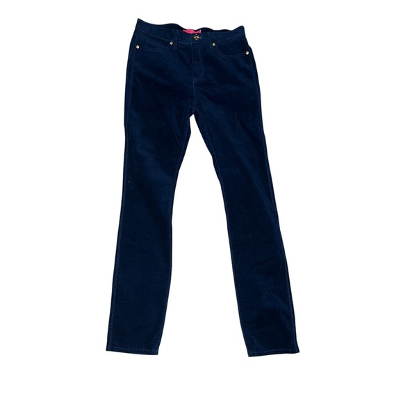 Lilly Pulitzer  High Rise Plush Skinny Pant-Luna Wash S 2 Dopamine Boho - Picture 8 of 12